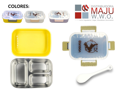 Hermetica Grande Rectangular Con Contenedor D