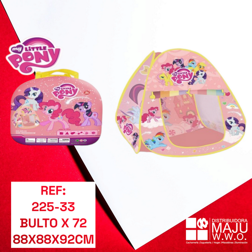 Carpa Infantil De Caballos 88*88*92Cm