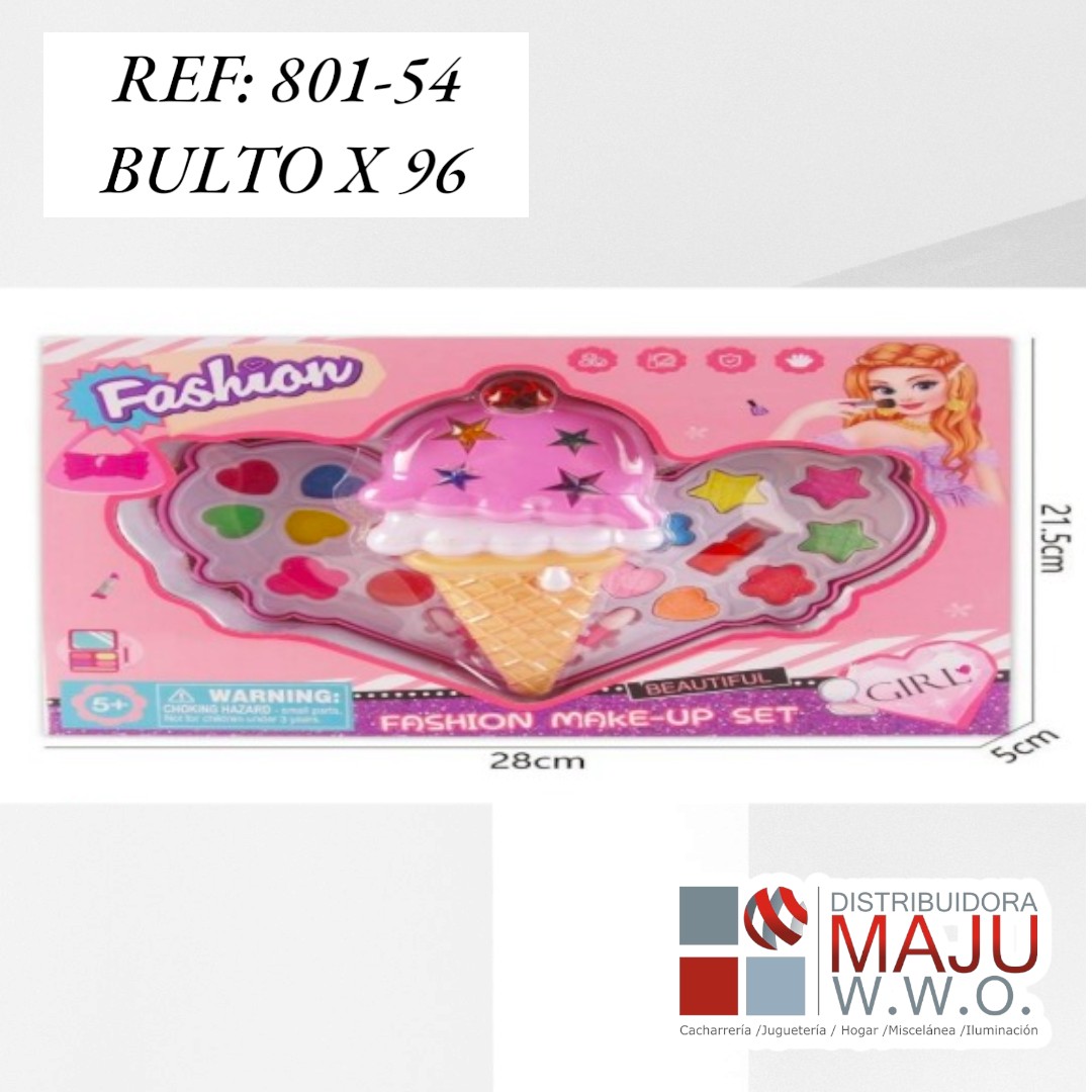 Juguete Set De Belleza Maquillaje En Figura