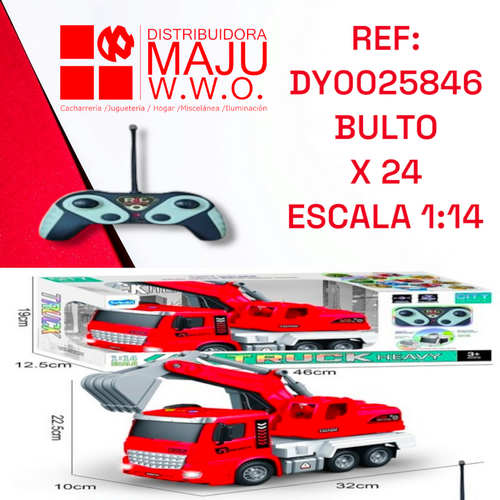 Carro Para Niños Con Excavadora A Contro