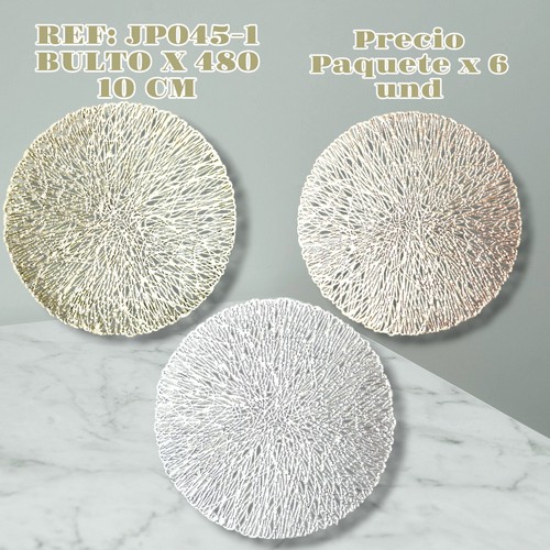 Porta Vasos 10Cm X6 Und Brillantes (Precio