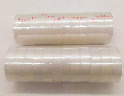 Cinta Transparente Acrilica 12Mmx20Mts Taco