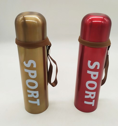 Zk-8215 Termo 500Ml Letrero Sport Con Copa De Asil