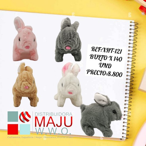 Conejo Sencillo (No Incluye Baterias )15Cm
