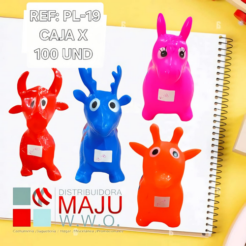 Animal Inflable Pequeño Colores Varios Grand