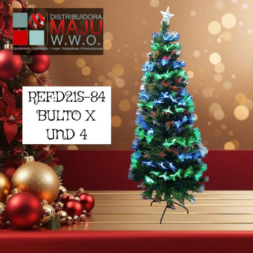 Arbol Navidad 180Cm Fibra Verde