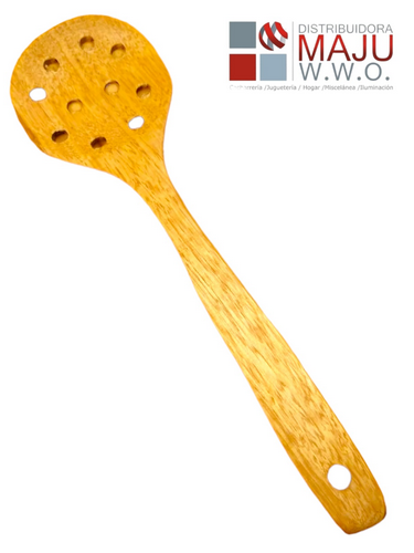 Cuchara De Madera Grande De 31X9.5Cm En Bol