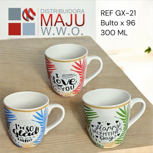 Pociilo Diseño Mensajes Varios-300Ml