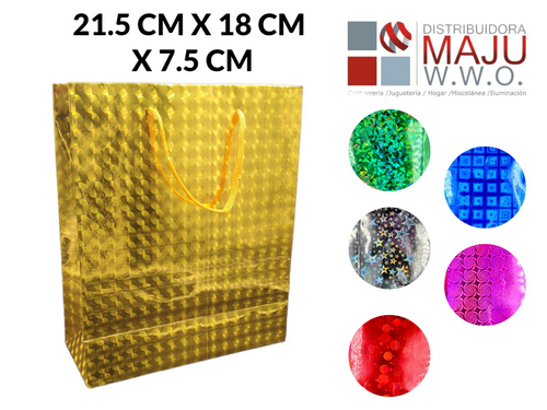 Bolsa De Regalo X12 Pequeña De 21.5X18X17.5