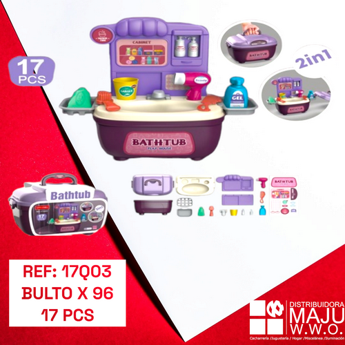 Juguete Set De Belleza Con 17 Pcs