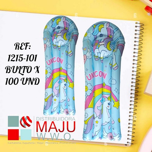 Colchoneta Inflable Para Piscina Unicorni