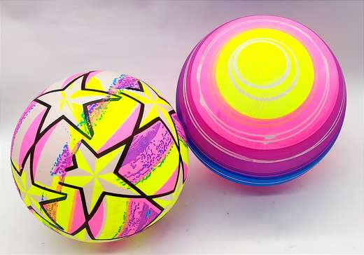 Pelota Inflable Colores Neon Diseños Varios