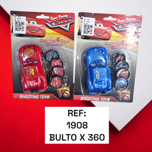 Juguete Carro Lanzador De Cars