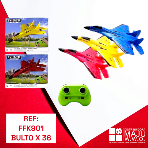 Juguete Avion A Control Remoto Con Bateria R