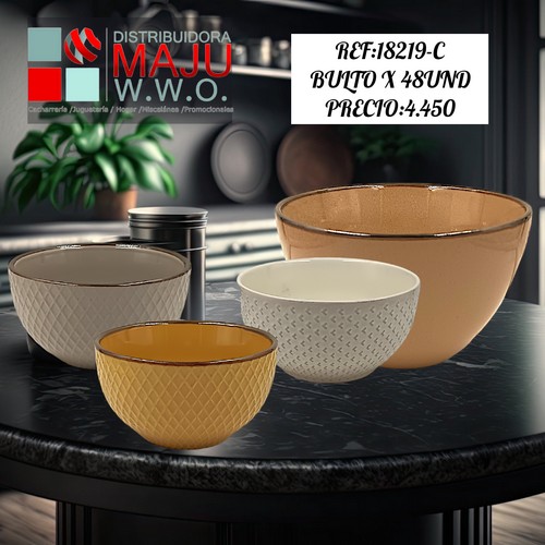 Taza Ceramica Con Relieves Varios Y Colore