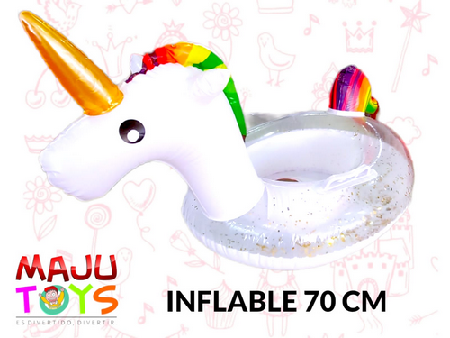 Inflable Para Piscina De 70Cm En Pvc
