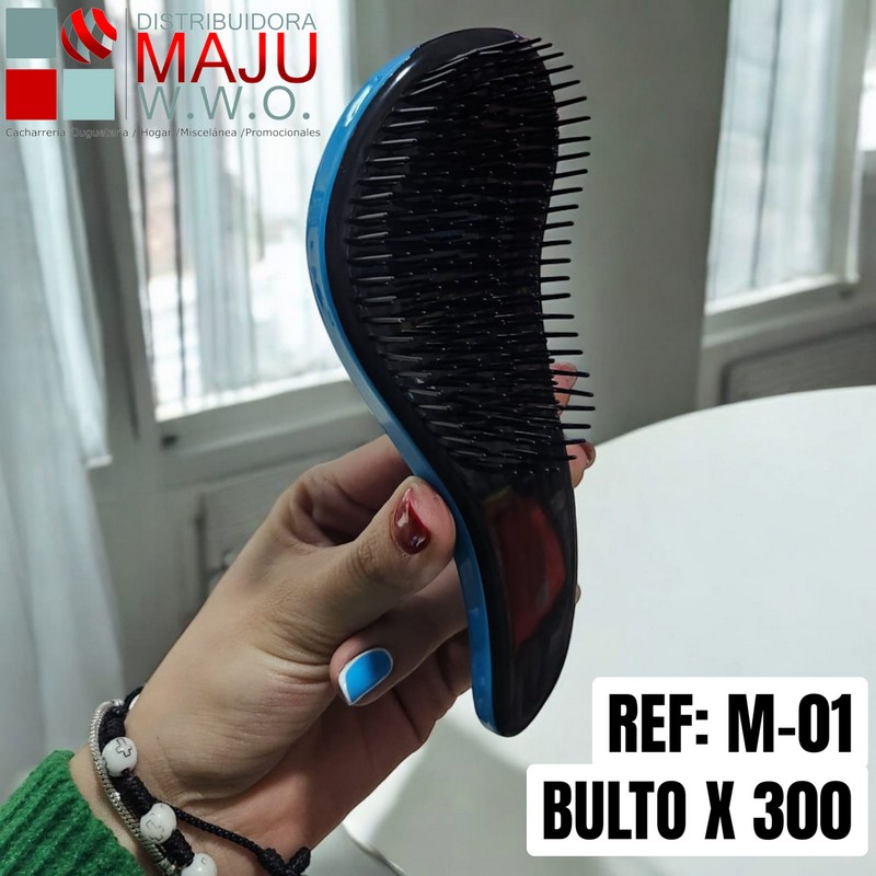 Peine De Cabello Forma Gota De Agua Mediano C