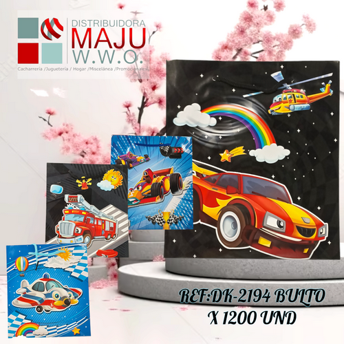 Bolsa De Regalo 18X21.5Cm Dise?Os Infantil