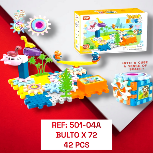 Juguete Bloques Para Armar Atracciones Y D