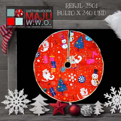 Pie De Arbol Navideño 90X90Cm
