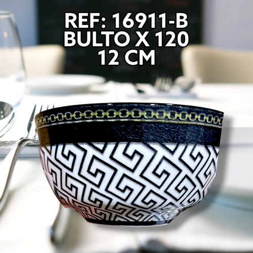 Taza Ceramica Hondo Diseño Laberinto 12 C