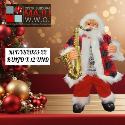 Papa Noel Saxofonista Sonido (Requiere P