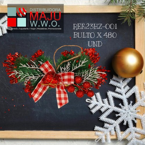 Corbatines Navideño Floral Regalos De 23C