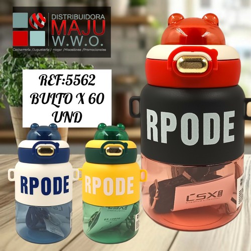 Botilo Rpode Cilindrico Colores Varios De 600