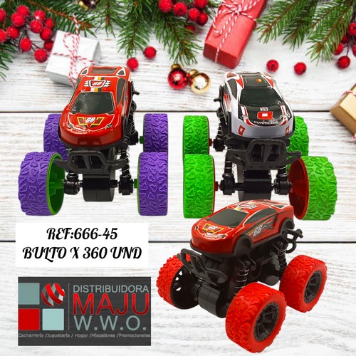 Monster Truck Impulso Llantas Colores