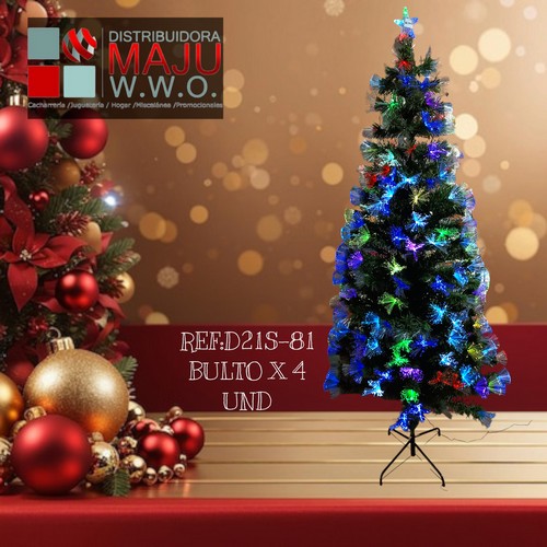Arbol Navidad Fibra Tradicional 210Cm