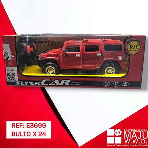 Carro Para Niños A Control Remoto Luces Con