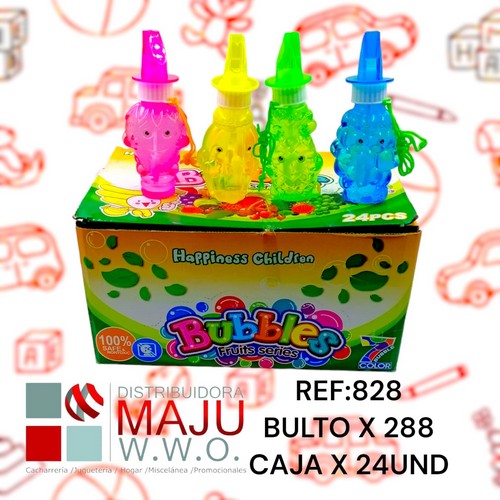 Burbujero Edicion Especial Vegetales Colores V