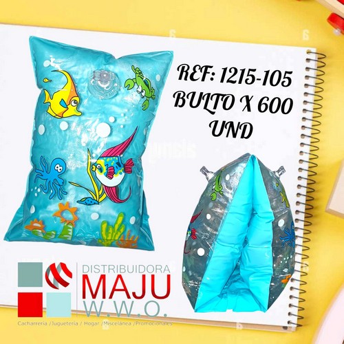 Brazos Para Piscina Diseño Peces 26Cm