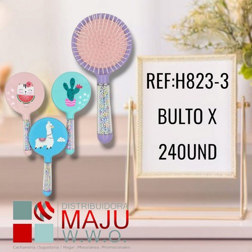 Peine Para El Cabello Redondo Con Miniesfer
