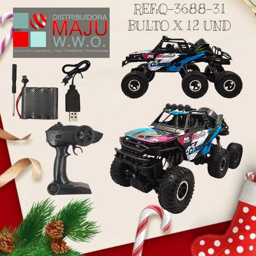 Carro 4X4 Para Escalada Con Doble Pacha