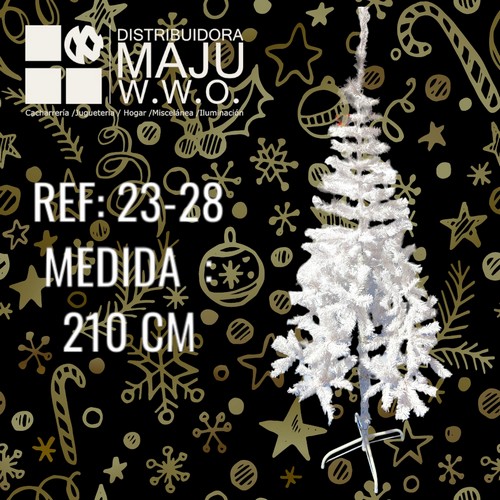 23-28 Arbol Navidad Color De 210Cm {Do862}