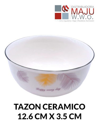 Tb003-(Wi2230) Tazon Estampados Plumas