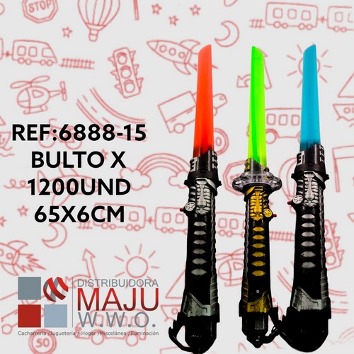 Espada Estilo Katana Japoensa Ocn Luz Y So