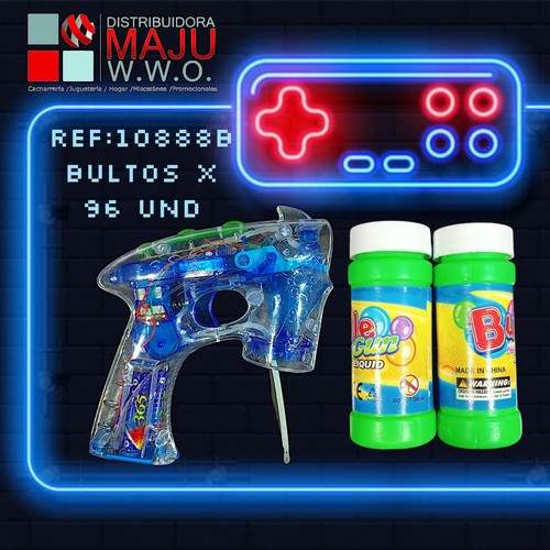 Burbujero Lanzador Espacial Futurista Con L