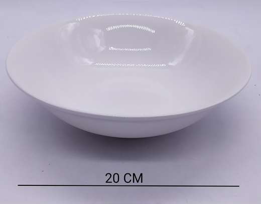 Plato Sopero 8 Pulgadas Color Blanco