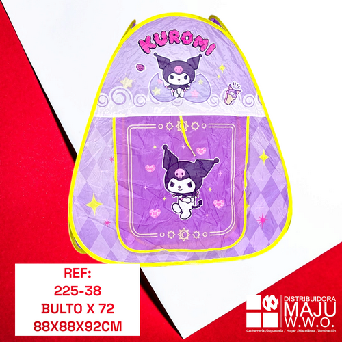 Carpa Infantil Kuromi 88*88*92Cm