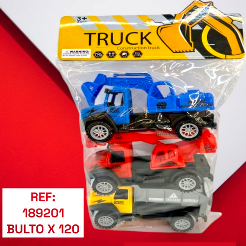 Carro De Construccion Para Niños Pcs 3