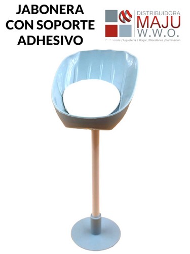 Jabonera Con Soporte Para Pegar