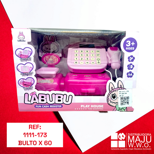 Juguete Registradora De Labubu