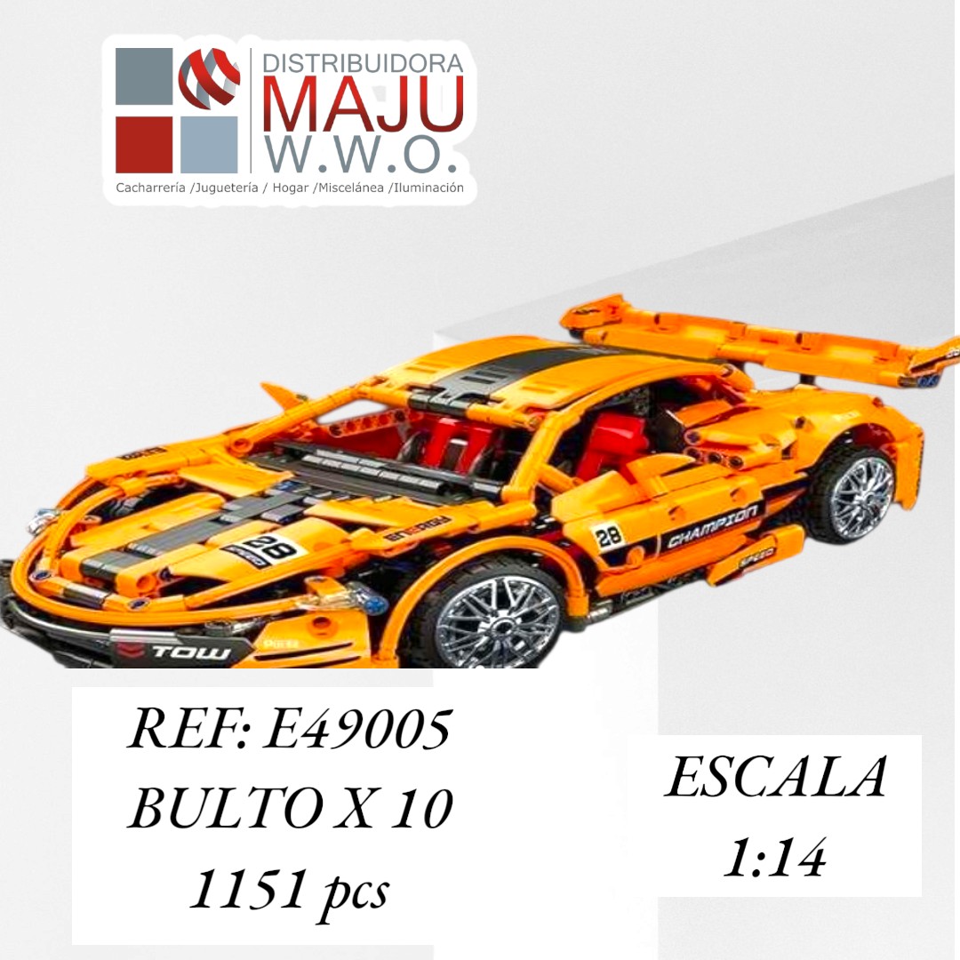 Carro Armable De Carreras 1151 Pcs