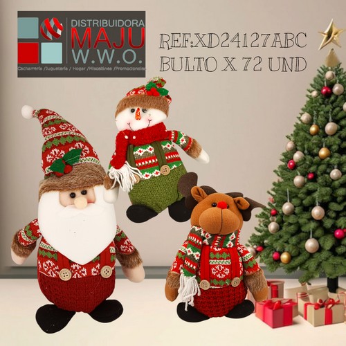 Muñeco De Navidad Para Chimenea O Pie D