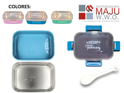 Hermetica Grande Rectangular Con Contenedor M
