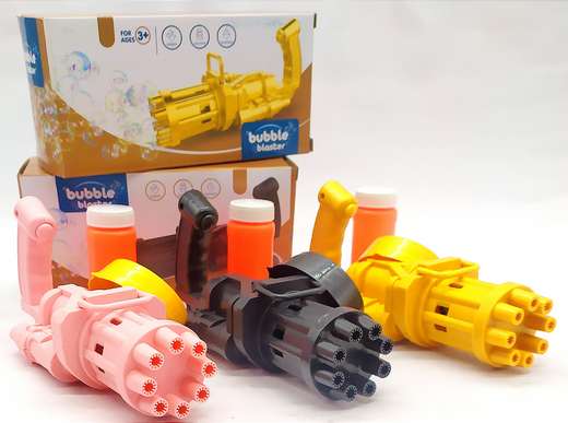 6068C-4 Burbujero Blaster Con 50Ml De Baterias(No