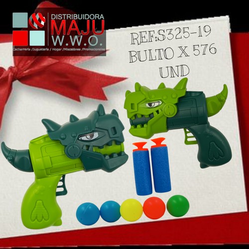 Lanzador Dragon Pequeño Con Bolitas