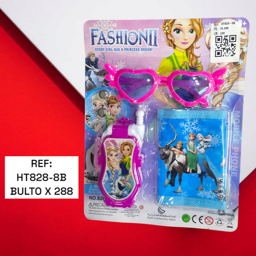 Juguete Para Niños Gafas, Cartera Y Telef